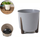 Vazo lulesh Flower Pot Frida, 34 cm, plastike, gri