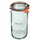 Set kavanoza cilindrikë Weck 340 ml, xham, kapak me kapëse, 6 copë, transparent