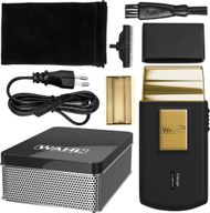 Makineri rroje elektrike Wahl Travel Shaver Gold Edition, portative, për mjekër, ngjyrë ari