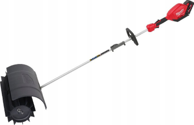Aksesor fshesë gome Milwaukee M18, gjerësi 58 cm, gjatësi pune 122 cm, i zi