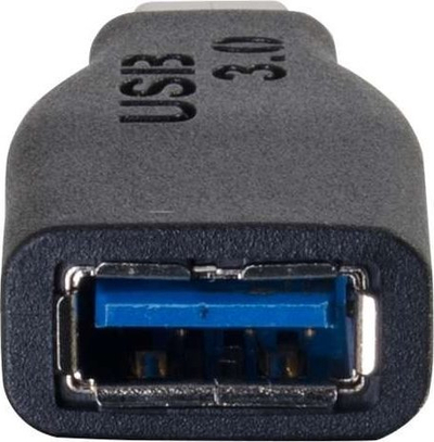 Adaptor USB Cables to Go 28868, USB C në USB A, USB 3.0, i zi