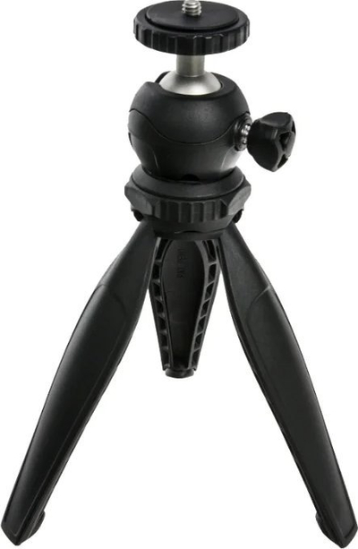 Tripod mini Fancier MT-03K, për kamera, me kokë rrotulluese, i zi