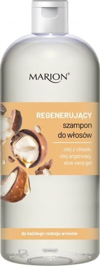 Shampo për flokë të thatë dhe të dëmtuar Marion, 500ml