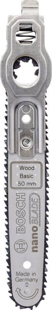 Teh sharrë Bosch NanoBlade Wood Basic 50, për dru, prerje precize