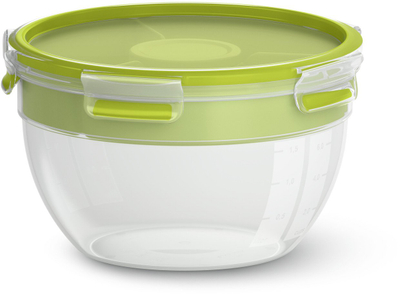 Enë plastike për sallata Tefal MASTER SEAL To Go XL, 2.6L, me ndarës, transparente