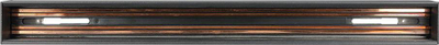 Shinë magnetike drite V-TAC Track Magnetic Spot 100 cm, alumin, e zezë