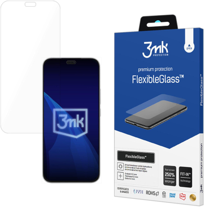 Xham mbrojtës 3mk FlexibleGlass Pro për Honor 400 Lite, 0.3mm, transparent
