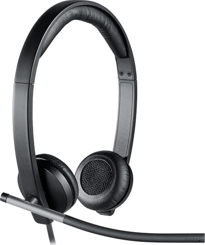 Kufje Logitech H650E, të zeza