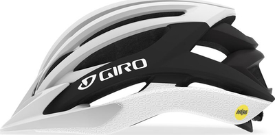 Kaskë biçiklete Giro Artex MIPS, unisex, madhësia S 51-55 cm, e bardhë mat me të zezë