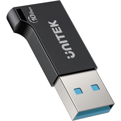 Adapter USB Unitek USB A në USB C, 10 Gbps, i zi