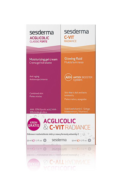 Set për lëkurë Sesderma Acglicolic & C-Vit Radiance