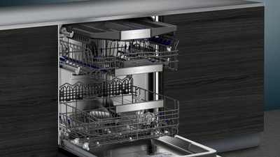 Lavastovilje e inkastrume Siemens SN47TS00CE IQ700, 14 sete, klasa A, inox