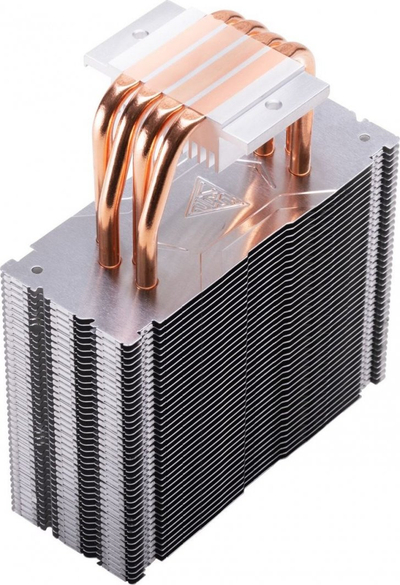 Ftohës procesori Gamdias Boreas E1-410 Mono, ventilator 120mm, ajër i ftohtë, i zi