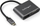 Adapter video StarTech.com USB C, DisplayPort 4K 60Hz, VGA 1080p, gri space