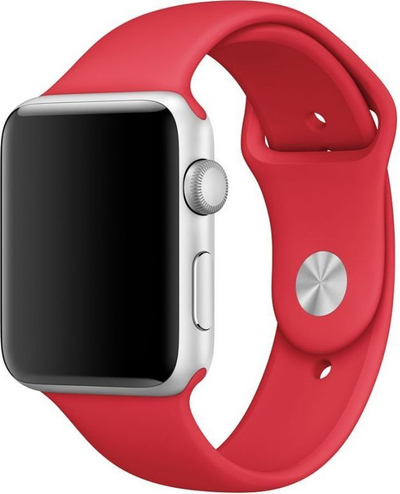 Rrip Tech-Protect Smoothband për orë të mençur Apple Watch, 42mm, e kuqe
