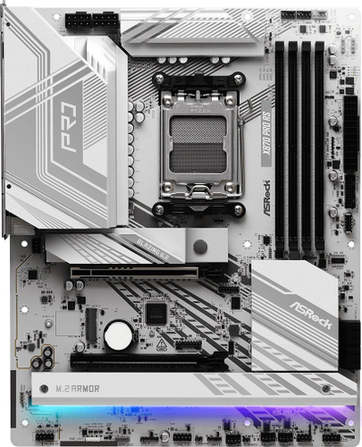 Pllakë amë ASRock X870 PRO RS, ATX, socket AM5, e bardhë