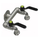 Rubinet kopshti Colortap 464 L Double Garden Tap Duo, 1/2-3/4", dalje 3/4", gri