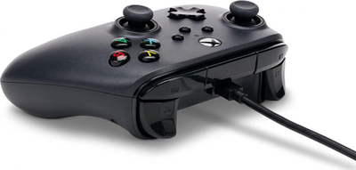 Контролер PowerA Xbox Series PC, жичен, црн