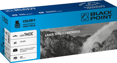 Toner për printer Black Point LCBPBTN423C BLBTN423CBW, i kaltër