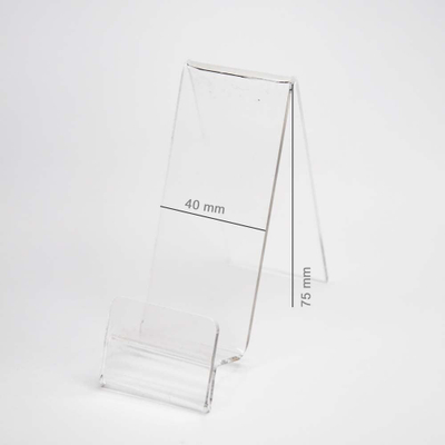 Mbajtëse universale telefoni, 40x75mm, transparente