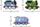 Set lodrash tren Thomas &amp; Friends Color Changers, 3 lokomotiva metalike, për kalamaj