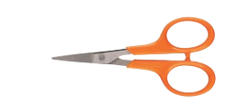 Gërshërë për qëndisje Fiskars 1005143, 10cm, portokalli