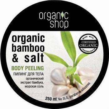 Krem Organic Shop Body Scrub Tropical Bamboo, 250ml