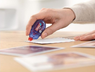 Shirit ngjitës Tesa 59820 Mini Glue, 5mm x 6m, për karton dhe letër, paketë 2 copë