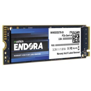 Mushkin Endora - SSD - 2 TB - PCIe 4.0 x4 (NVMe)