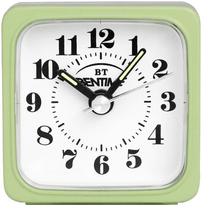 Orë me alarm Bentime, e bardhë/gjelbër