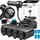 Karikues makine MBG Line HS75AD Max, ndarës 12V 24V, 3x USB QC PD, i zi