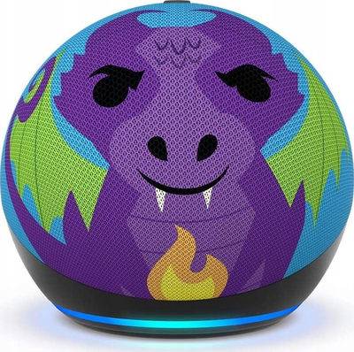 Altoparlant inteligjent Amazon Echo Dot Kids 5th Gen, WiFi, për fëmijë, shumëngjyrësh