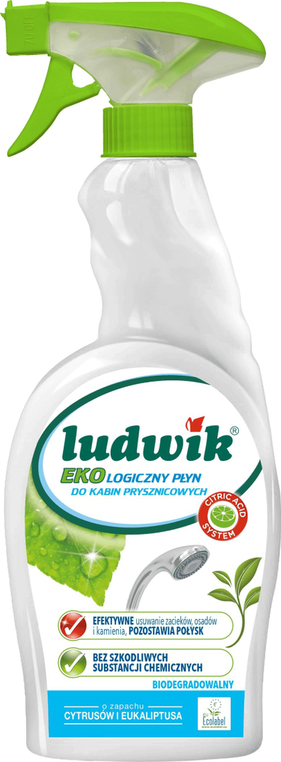 Pastrues ekologjik për kabinën e dushit Ludwik, 750 ml