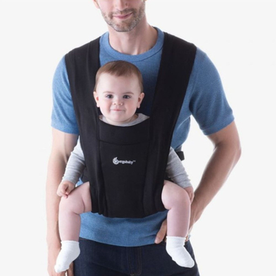 Mbajtëse bebe Ergobaby Embrace, ergonomike, për të porsalindur, e zezë