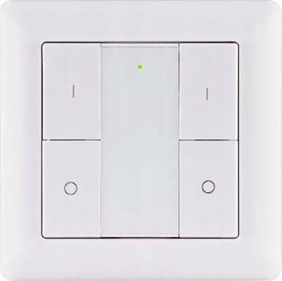 Ndërprerës muri smart Paulmann 50134 SH ZB, Zigbee, dimmer, i bardhë
