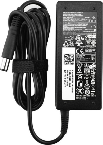 Karikues Dell për laptop 450-ABFO, 65W, 100-240V, i zi