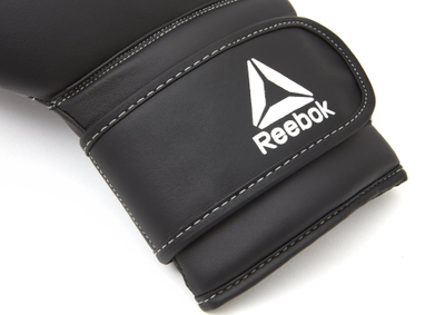 Doreza boksi Reebok Boxing Gloves, 12oz, e zezë