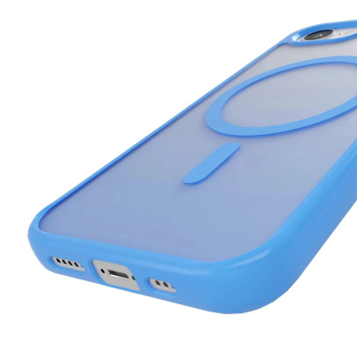 Kllëf telefoni Puro Cover Apple iPhone 16e, TPU, MagSafe, blu