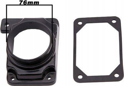 Adapter filtri ajri PA-1 për Mitsubishi Lancer Eclipse, 76mm, me guarnicion gome