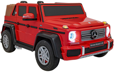 Makina elektrike për fëmijë RMZ Mercedes Benz Maybach G650 Strong, 24V, 2 vende, e kuqe