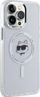 Kapak telefoni Karl Lagerfeld KLHMP14XHLSCHH, për iPhone 14 Pro Max 6.7", hardcase, i bardhë