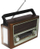 Radio portative LTC Elma Retro BT LXLTC118UBT, FM AM SW, Bluetooth, kafe