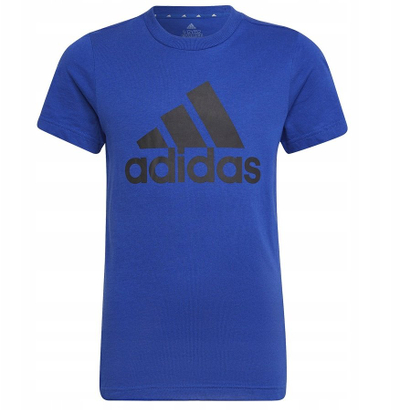 Bluzë për djem adidas Essentials, pambuk, mëngë të shkurtra, e bardhë