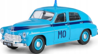 Maket makine PRL Warszawa M-20 MO Daffi, model për koleksion, për zbukurim, shumëngjyrësh