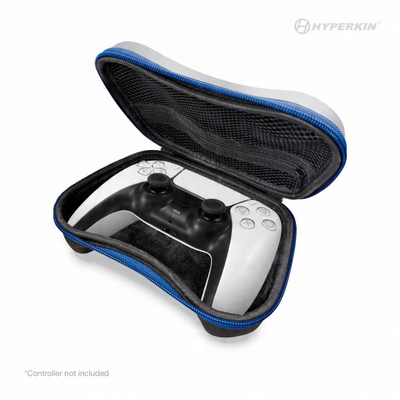 Заштитна кутија Hyperkin EVA Hard Shell за DualSense PS5, џеб од мрежа, затворање со патент, бела