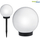GreenBlue GB122 Градинска Соларна Ламба Топка LED, Мултибојна