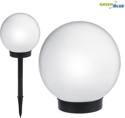 GreenBlue GB122 Градинска Соларна Ламба Топка LED, Мултибојна