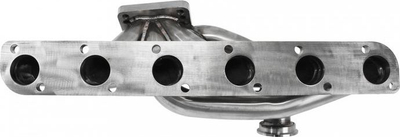 Kolektor shkarikimi TurboWorks për BMW E30 320i 325i, turbo T25 T3, çelik inoks