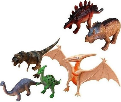 Сет играчки Animal Planet диносауруси, 6 парчиња, шарени