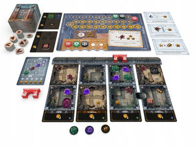Друштвена игра Ogry Games Архитекти на Стоунспајн, 1–5 играчи, полско издание, шарена